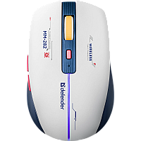 Миша DEFENDER (52282) Dila MM-282 біл+син,LED,6D,2.4,1800dpi