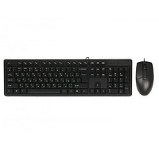 Комплект (клавіатура, миша) A4-Tech KK-3330 Black USB