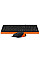 Комплект (клавіатура, миша) A4Tech F1010 Black/Orange