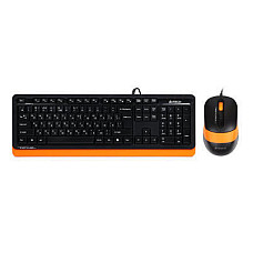 Комплект (клавіатура, миша) A4Tech F1010 Black/Orange