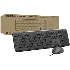 Комплект (клавіатура, миша) Logitech Signature Slim Combo MK620 Graphite (920-013349)