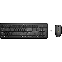 Комплект (клавіатура, миша) бездротовий НР 230 (18H24AA) Black
