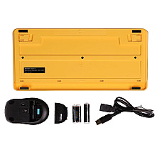 Комплект (клавіатура, миша) бездротовий A4Tech FG1110 Bumblebee USB