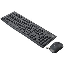 Комплект (клавiатура, миша) бездротовий Logitech MK295 Combo Black (920-009800)