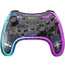 Геймпад XTRIKE ME GP-52 бездротовий, Bluetooth RGB PS4/IOS/Android/PC/Nintendo (GP-52)