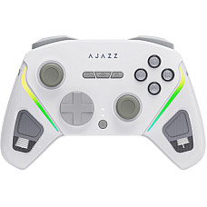 Геймпад Ajazz GP100 2.4G/BT/USB Switch/PC/iOS/Android RGB White (GP100-W)
