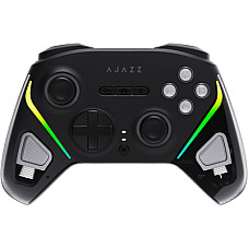 Геймпад Ajazz GP100 2.4G/BT/USB Switch/PC/iOS/Android RGB Black (GP100-B)