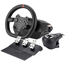 Кермо GamePro RW070PM з педалями та коробкою передач XBOXONE/PS4/PC (RW070PM)