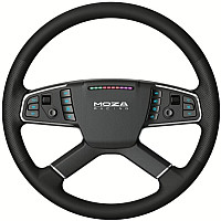 Кермо MOZA Racing TSW Truck  40cм.,14 кн. RGB, чорне (RS060_Moza)