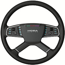 Кермо MOZA Racing TSW Truck  40cм.,14 кн. RGB, чорне (RS060_Moza)