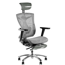 Крісло ігрове Barsky Game Mesh Grey (GM-02)