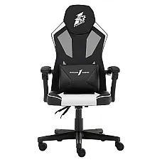 Крісло для геймерів 1stPlayer P01 Black-White