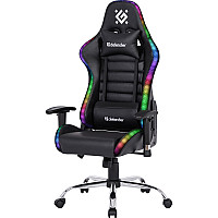 Крісло ігрове Defender Ultimate RGB Black (64355)