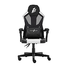 Крісло для геймерів 1stPlayer P01 Black White