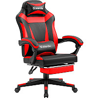 Крісло ігрове Defender Cruiser Black-Red (64344)