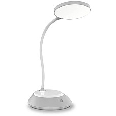 LED лампа настiльна з акумулятором DC3 TITANUM TLTF-022G 7W 3000-6500K USB сіра (26843) (1787905)