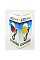 USB-світильник з LED-лампочкою Dengos, шнур ~1м, 5V, 5W, Red (LED-BULB-5V5W-RED)