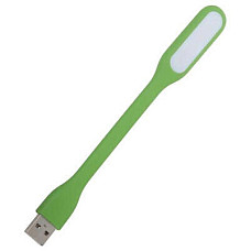 Лампа USB Optima LED, гнучка, зелений (UL-001-GR)