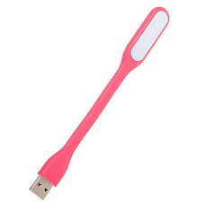 Лампа USB Optima LED, гнучка, рожевий (UL-001-PI)