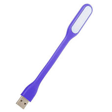 Лампа USB Optima LED, гнучка, фіолетовий (UL-001-VI)