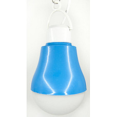 USB-світильник з LED-лампочкою Dengos, шнур ~1м, 5V, 5W, Blue (LED-BULB-5V5W-BLUE)