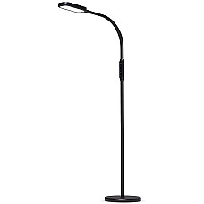 LED торшер чорний VIDEX VL-TF07B 14W 3000-5500K 220V (24858)