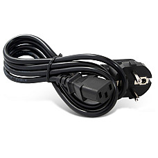Кабель живлення 220В 1.5 м, 0,75мм С13-CEE 7/7 Schuko (B00717)