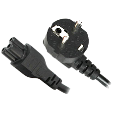 Кабель живлення  1.5 м, 0,75мм CEE 7/7 Schuko (B00717) (1412834)