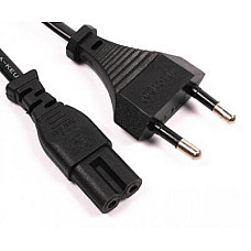 Кабель живлення Atcom (16348) CEE 7/16 - IEC C7 2 pin, 0.5мм, 3м