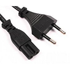 Кабель живлення Atcom (16348) CEE 7/16 - IEC C7 2 pin, 0.5мм, 3м