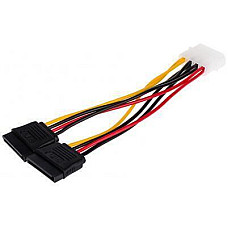 Кабель живлення Atcom (16148) Molex-2Sata, 0.2 м
