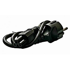 Кабель живлення Bulk AC cord - 0.6m / 2ft, C5 connector, EU plug, single pac INTEL (AC06C05EU) (1852868)