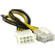 Кабель живлення ATX 8pin M to ATX 8pin F 0.2m Value (S0173)