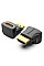 Перехідник HDMI M to HDMI F 90° corner black VENTION (AIOB0)