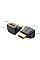 Перехідник HDMI M to HDMI F 90° corner black VENTION (AIOB0)
