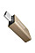 Адаптер Remax Glance USB-USB Type-C RA-OTG1 Gold (6954851289753)