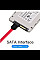Кабель для передачі даних SATA 3.0 7pin F/F 0.5m L Red Vention (KDDRD)