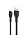 Дата кабель USB 2.0 AM to Lightning 1.0m 6A NB185 black XO (6920680879236)