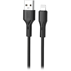 Дата кабель USB 2.0 AM to Lightning 1.0m black XO (NB230-AI.black)