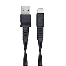 Кабель USB 2.0 Type-C/USB-2.0,, 1.2 м, чорний RIVACASE (PS6002 BK12)