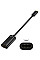 Перехідник USB-C M to HDMI F 0.15m 4K60Hz black Choetech (HUB-H04BK-V5)