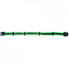 Кабель Qube для блока питания QUBE 6+2P VGA Black-Green (QBW8PBG)