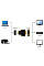 Адаптер Cablexpert HDMI - DVI (M/M), Black (A-HDMI-DVI-1)