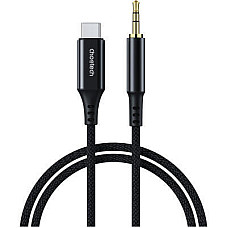 Адаптер Choetech USB Type-C - 3.5 мм (M/M), 2 м, Black (AUX008-BK)
