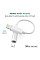 Перехідник Lightning to 3.5mm M 0.1m (4pin) MFI Choetech (AUX005)