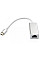 Адаптер Vinga USB Type-C - RJ-45 (M/F) Silver (VCPATC2GBLNS)