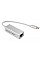 Адаптер Vinga USB Type-C - RJ-45 (M/F) Silver (VCPATC2GBLNS) Адаптер Vinga USB Type-C - RJ-45 (M/F) Silver (VCPATC2GBLNS)