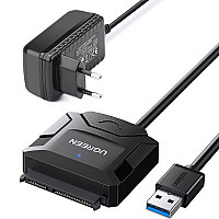 Перехідник USB 3.0 Type-А to SATA III (F) CR108 Ugreen (20611) (1496666)