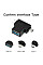 Адаптер Vention USB - USB Type-C + micro USB V 3.0 (F/M) Black (CDIB0)