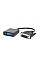 Адаптер Cablexpert DVI - VGA (M/F), 0.2 м, Black (A-DVID-VGAF-01) пакет